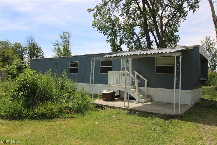 Want a place at the Lake with no lot rent? Look no further! This 2 bedroom, 1 full bath 1976 Schultz is ready for you to make your own. Situated on a half acre with a 2-car garage, chicken coop, shed, and more. The property is being sold as-is. Call today to take a look!