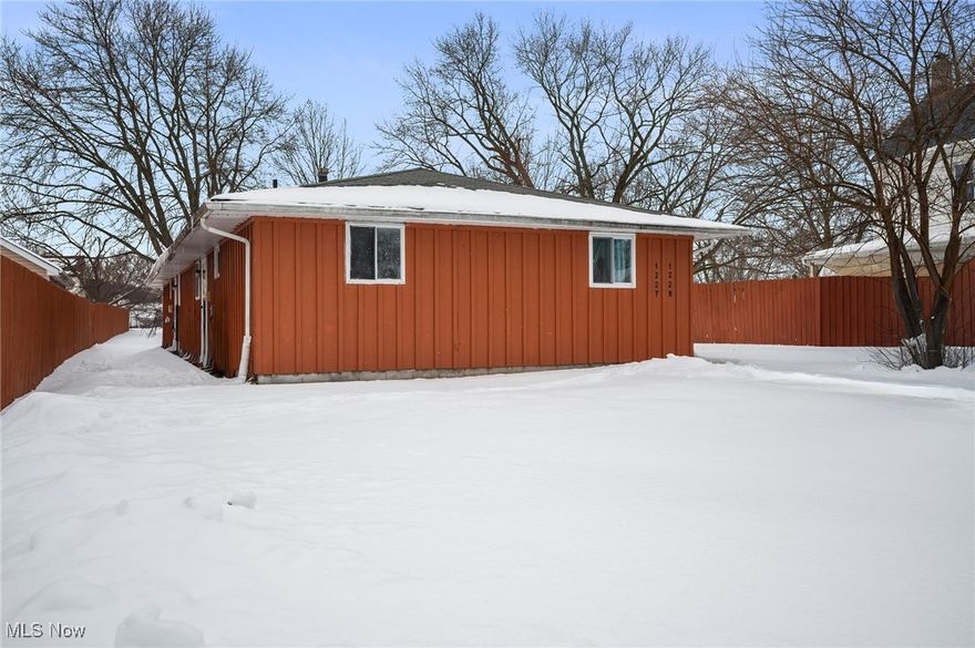 Looking for a strong, steady income-producing property? This ranch slab duplex in Lorain offers exceptional cash flow (with current rents well below market value) and minimal maintenance — the perfect addition to any investor’s portfolio! Each spacious unit features 3 bedrooms and 1 full bathroom, with an open floor plan that maximizes comfort and functionality.  Built on a durable slab foundation, there’s no basement or steps to worry about keeping maintenance costs low and operations simple. Unit #1: New kitchen cabinets (2026) microwave (2026) bathroom vanity (2026.) HVAC in both units (2019) new flooring in both units (2019.) Located in a quiet residential neighborhood with easy access to Lorain High School & Washington Elementary, Lakeview Park, and major highways, this property attracts strong rental demand and stable tenancy.