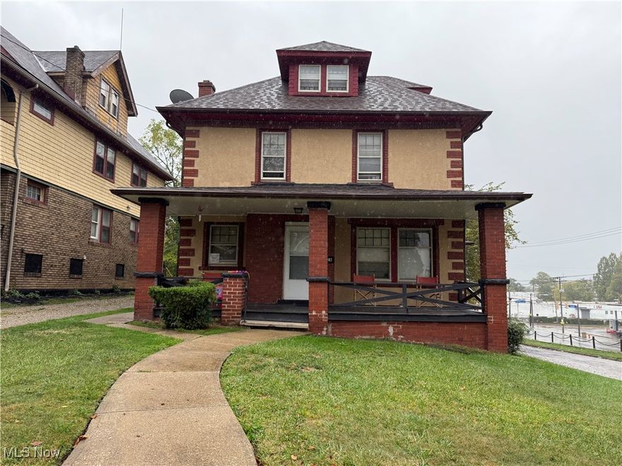 Spacious and updated 6-bedroom duplex located in the 44112 zip code — a great opportunity for investors or owner-occupants looking for solid cash flow. One unit is currently occupied by long-term tenants paying $950/month, while the other unit is vacant and rent-ready with major upgrades. Enjoy new flooring, a modern kitchen, and an updated bath. The property has been extremely well maintained with newer roof and exterior doors, and is mechanically sound throughout. Clean, updated, and easy to manage — this is a turn-key investment with upside potential. Come see it for yourself before it’s gone.