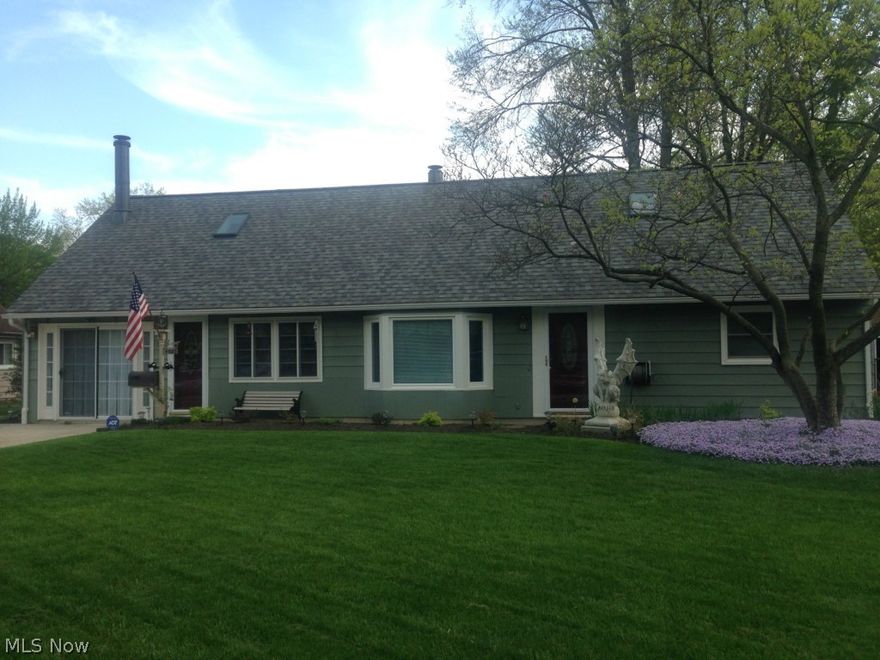 Welcome Home! Pride of Ownership is present in this spacious 4 bedroom, 1 & 1/2 bath Cape Cod. Home is over 1800 sq ft and features a 9x23 master bedroom. In any weather enjoy the large 16x23 four season room with gas fireplace. Generous size living room and family rooms w/slider and large windows to let the natural light in. Blocks away from Lake Erie and local parks. Many recent updates including roof, windows, door, gutters and sky lights all done in 2012. New furnace installed last year. Also nice wood fireplace to supplement heating bill you desire. Move in ready. Please call Marie Taft for your private showing.