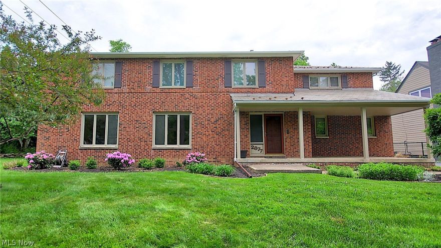 Amazing and incredible VALUE for Shaker Heights, steps to the Rapid, 4mile walking trail, park and Library! Steps to Mercer Elementary School and playground to meet and greet! Fantastic Shaker Heights BRICK Colonial with 5 bedrooms! 2 full and 2 half baths! Spacious modern kitchen with newer dishwasher, and newer 3 door refrigerator, and double oven and ceramic floors! The Living Room/Dining Room combo is ideal for entertaining large gatherings! Family room complete with stone fireplace leads to well-maintained private patio and yard. Master bedroom 22 x 14! Huge lower level ready for finishing! Oversized first floor utility/mud room! Mature plantings with lots of privacy and peaceful surroundings. Solidly constructed, tastefully decorated! See for yourself as to space and location! Best value for square footage! At this price would be a piece of cake to expand the master bath and add an updated bath and dressing room from adjacent (5th bedrm). Seller to pay up to $2500.00 of Purchaser