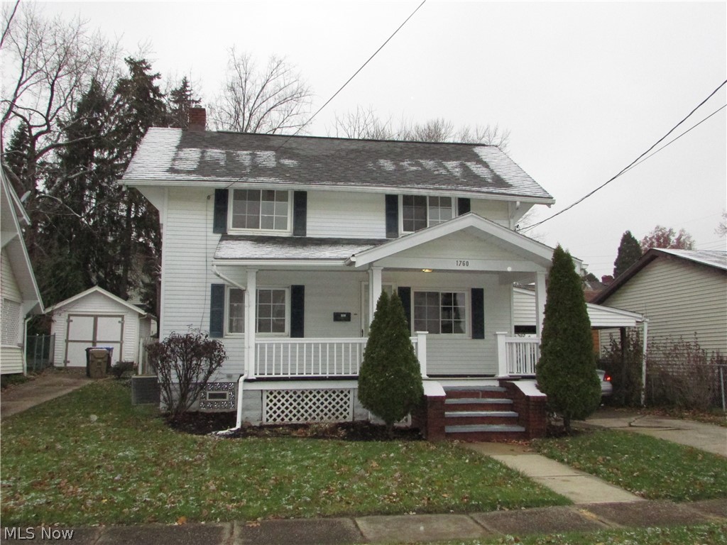 Do not miss out on this 3 bed, 2 full bath colonial in Cuyahoga Falls. This move in ready home has many updates, including roof, vinyl windows, siding, furnace new in 2018, and more. The rear yard is nice, with a covered patio and large storage shed. A large living room opens to the formal dining. A must see.