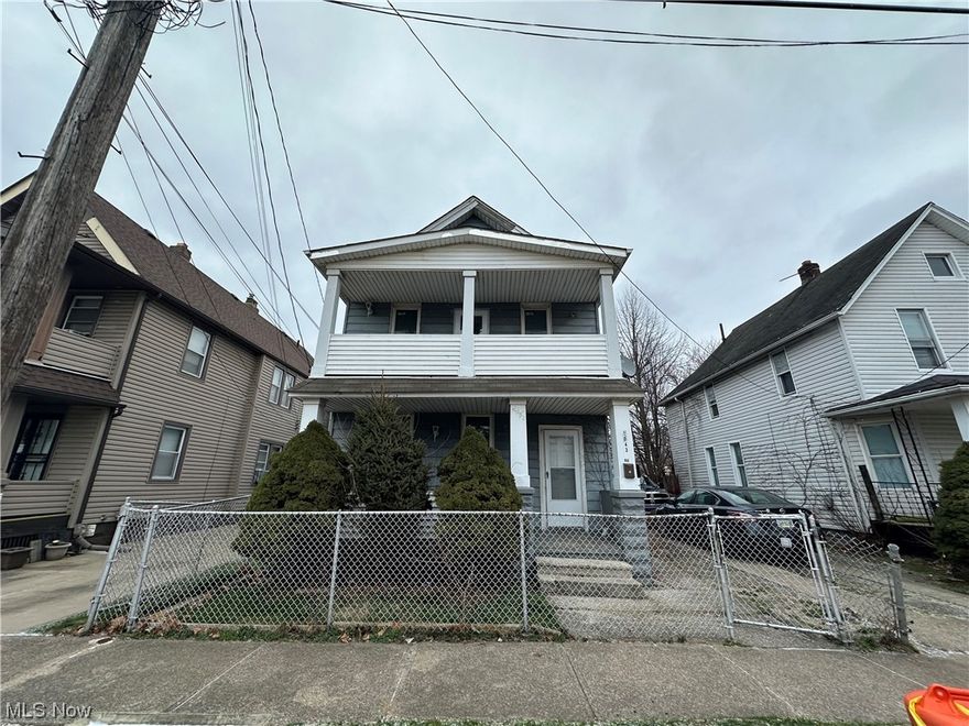 Welcome to this duplex offering a combined total of 1560 square feet of comfortable living space. Each unit boasts a spacious kitchen, inviting living and dining rooms, two bedrooms, and a full bath. The property also features additional storage space in both the basement and attic, ensuring you have ample room for all your belongings.  Whether you're a homeowner looking for a property with potential rental income or an investor seeking an investment opportunity, this duplex is move-in ready and offers a versatile layout to suit various needs. Current tenant (downstairs) pays $600/month and would like to stay.  Buyer is responsible for verifying all tax information, square footage, and due diligence.