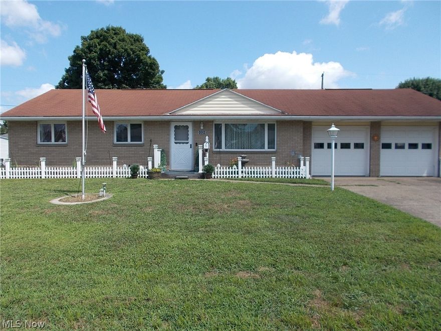 Great ranch home close to Coshocton Schools. This 3 bedroom home has a full basement with 2 finished rooms, utility room, full bath, and a storage room. The main level has a large living room, eat in kitchen, walk in shower, hardwood floors in 2 of the bedrooms, and a lift chair on the basement steps. Call today to view this fine property.