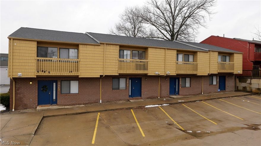 687 of 681-687 Carroll St Akron OH 44304 is an entire building of condos to be sold together, 20 bedrooms, each with ensuite bathroom & walk in closet of 16 upper floor bdrms & 4 1st flr bdrms w/ double wall closets & bath across the hall, 4 kitchens w/ appliances included, granite countertops, huge living rm, dining area, laundry & patio each. Mostly updated mechanicals & new roof fall of 2021. Close to Summa Hospitals, easy access to Akron University, mostly rented by the bedroom for the school year. Rare opportunity for entire building to be available. The entire building is for sale located at 681, 683, 685 & 687 Carroll St Akron OH. Many recent updates besides typical painting & touch up between tenants: 2016 kitchen tile backsplash & granite countertops, 2017 new stoves in some, 2017 thru 2019 new refrigerators in some, 2019 Water Heater, 2019 new low flow toilets (all 20) 2021 new roof on entire building Condo annual fee of $2,000 split into 2 payments @$1,000. Landlord pays all
