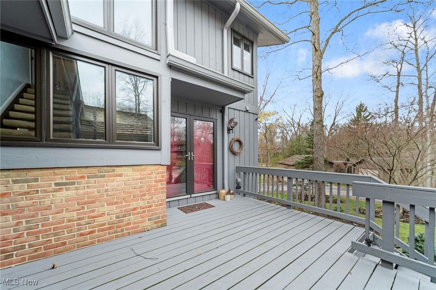 Absolutely stunning condo, fully updated and waiting of its new owner!  Welcome home to this 4 bedroom condo situated in the luxurious Walden Community.  Looking to golf, ride your golf cart around the neighborhood, or relax by the pool?  This community has it all!  Journey through the front doors into an open and free flowing main floor.  Kitchen has been fully renovated, featuring multiple sinks, granite countertops, and ample cabinets for storage.  Eat in kitchen/dining area, with scenic views from your private deck and courtyard.  All windows and sliding doors have been updated, giving large amounts of natural light enhancing the living space.  Large living room, with gas fireplace is perfect for those chilly Ohio nights.  Living room has multiple sliding glass doors leading to a private deck. 1/2 bath located off main foyer, and office space/washer and dryer complete the first floor.  Heading upstairs you'll find a full guest bath, with gorgeous custom tile and exhaust fan with LED Lights (white/blue) plus Bluetooth Speaker.  2 guest rooms (one being used as an office, and one with balcony scenic view), both with access outside with new sliders. Large formal master, with additional gas fireplace, custom walk-in closet with a smooth transition into the fully updated master bath.  Bath features heated tile floors, custom toilet and soaker jet tub, LED exhaust fan w/ Bluetooth speaker, and an oversized walk-in shower.  Journey downstairs to the lower level, to an amazing bonus in-law suite.  Living area with 3rd gas fireplace, and private walk out to courtyard.  All sliders downstairs have also been replaced.  Additional full bath, and galley style kitchen.  Perfect apartment style area for the in-laws.  Bonus room currently being used as a work out space, has endless possibilities.  Having the amazing opportunity to live in this community surrounded by endless amenities won't last long, call today to schedule your private showing in this one-of-a-kind unit!