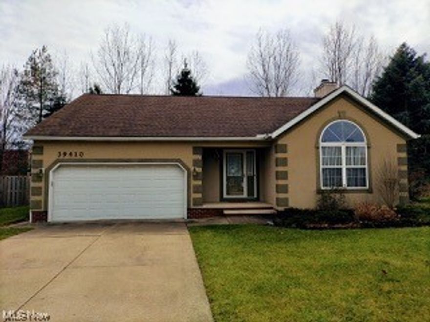 Pride of ownership is found in this lovely RANCH Home in Willoughby. The two bedroom home could be also, three bedrooms or a flex room for a office or another bedroom. The Great room is spacious with a hvaulted ceiling and a gas fireplace. The kitchen has loads of cabinets and all appliances and a large eating area 
The two bedrooms are ample space with large closets and ceiling fans.The home has two full baths with tub and full shower. The laundry is on the first floor with Maytag washer and dryer. Lets not forget the large spacious basement ready to be finished to your taste. There is a brick patio outside for Summer entertaining.
Located on the culdesac.
The location is close to Great Lakes Mall and the Interstate.