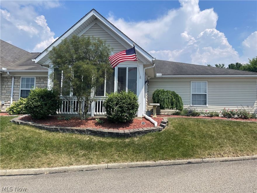 This may be your only chance to purchase an open floor plan, 3 bedroom, 2 full bath & 2 car garage condo. The all season room allows you to view the great outside any time of the year.  This condo is located off Maple Ave just across from the mall. The Furnace was updated 2022, Hot water heater in 2019, flooring 1 1/2 yr ago, water softener 2 yrs ago and the central air 1 yr ago.