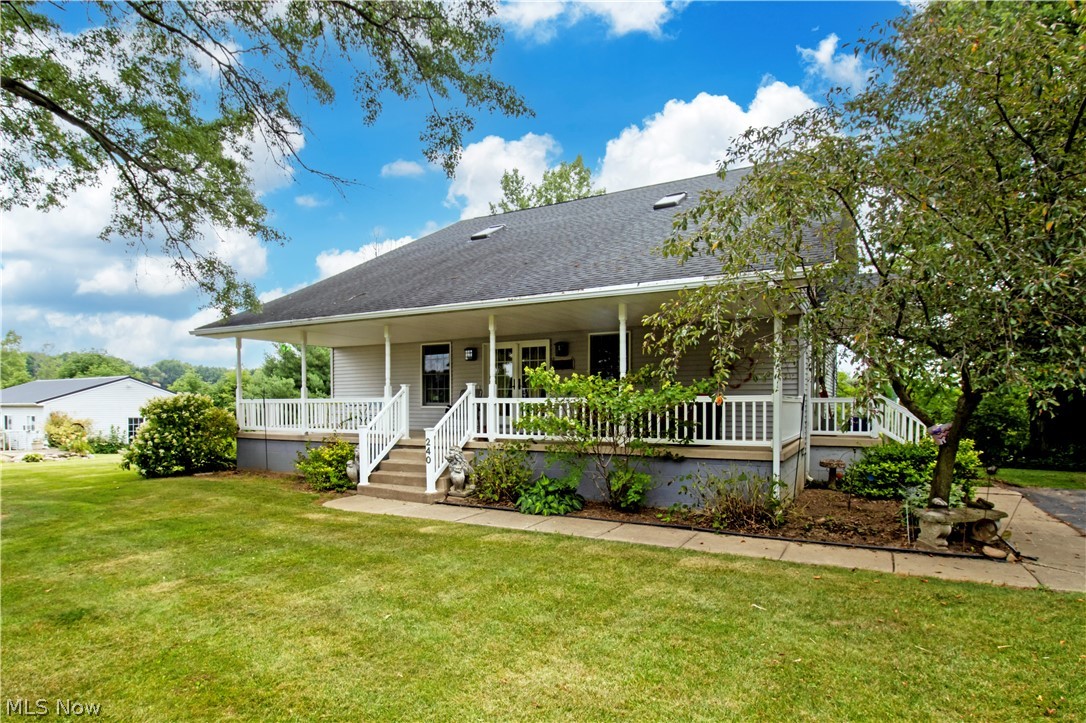 Welcome to your dream home! This beautiful 3-bedroom, 2-bathroom residence, built in 2001, offers the perfect blend of country charm and modern convenience. Situated on 2.3 scenic acres, this property provides ample space and stunning views, making it an ideal retreat from the hustle and bustle.
The home features a spacious first-floor master bedroom, complete with a full en-suite bathroom, ensuring comfort and privacy. Conveniently located on the same floor, you'll find the laundry room, making daily chores a breeze. The open floor plan seamlessly connects the living, dining, and kitchen areas, creating a warm and inviting atmosphere for family gatherings and entertaining guests.
Step outside and discover the detached garage and workshop, perfect for car enthusiasts, hobbyists, or anyone in need of extra storage space. The expansive yard offers endless possibilities for gardening, outdoor activities, or simply enjoying the tranquility of nature.
Located just minutes from Wooster's north end, this home provides easy access to shopping, dining, and entertainment options while maintaining a peaceful country setting. Don't miss this rare opportunity to own a slice of paradise with the best of both worlds. Schedule your private showing today!