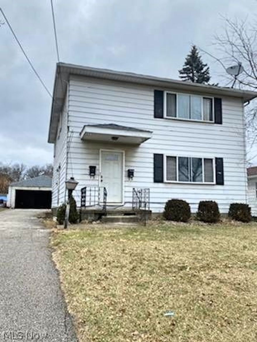 Cash flowing West Akron duplex with separate utilities that the long time tenants pay for! 2 car detached garage, Central AC, roof '20, hardwood under carpet, and cement poured walls. Perfect opportunity for an investor to add to their portfolio. Conveniently located across the street from Northwest Akron Library, park, and community center, two blocks from Firestone High School, .5 mile from Wallhaven shopping and dining and Hardesty Park, and 2 miles from I-77.