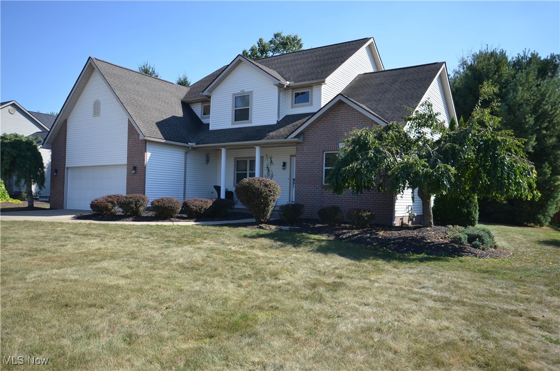 Priced to sell! 4 bedroom 2 1/2 bath, first floor master bedroom suite, first floor laundry room, great room with catherdal ceiling and fireplace. New furnace and central air 2025, new roof installed 2011.