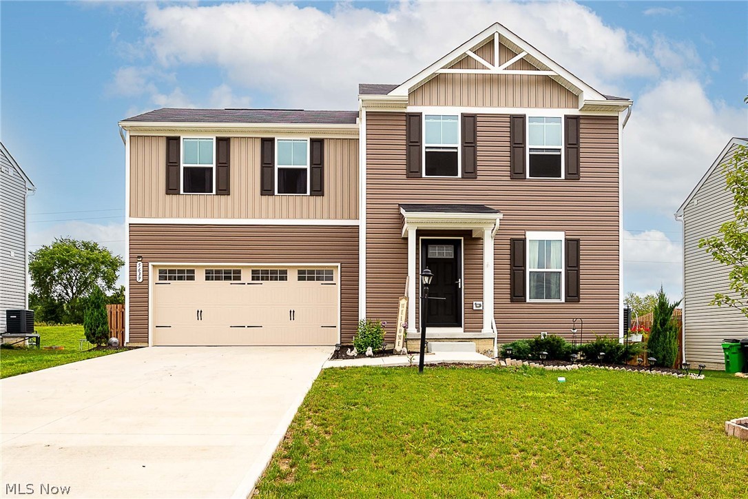 Why build when you can have this "Move In Ready" home that was built less than 2 years ago! This spacious 3 bedroom Colonial located at Westfield Lakes in Chippewa Lake is waiting for the next owner to call it their own. The laundry room is located on the 2nd floor, no more basement stairs! The backyard has been completely fenced in and a new deck was built in 2021. The unfinished basement has been rough plumbed for an additional bathroom when the time is right. Don't let this one pass you by, make an appointment to see this beautiful home today.