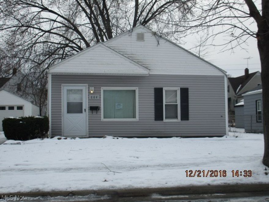 Cute Ranch with Detached Garage and Fenced Yard. Just minutes from Akron University, conveniently located near Bus Lines, Freeways, Schools, Shopping, Medical, other Retail and Restaurants. Not much to do, this will make a nice starter for a small family or investment. Dont miss this one, why pay rent with a home this affordable!! Buyer is responsible for researching all information, taxes, certifications, and all other. Property is to be Sold As-Is, Seller has no reports or disclosures. Seller will not pay for surveys, inspections, repair, or warranties. Agents See Broker Remarks for Offer Instructions and Requirements.