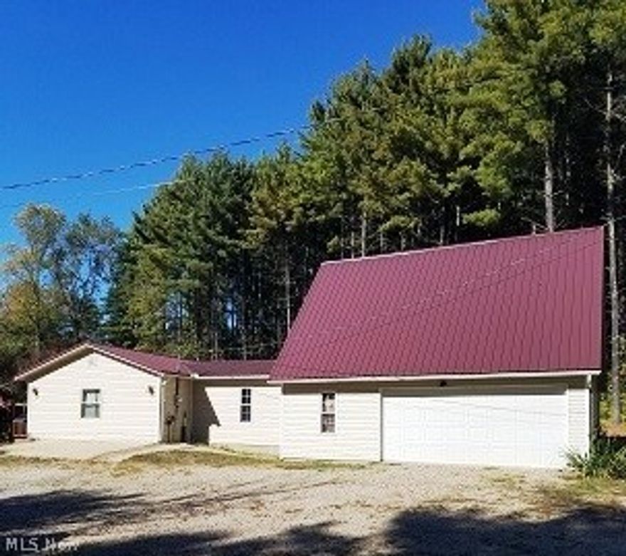 Welcome to 59765 Kennonsburgs Rd where you will find this cute single story home that is situated approximately 5 miles to Seneca Lake Marina. This home was built in 2002 on almost an acre of land. If you like large kitchens, this one is perfect!! Lots of cabinet space and a large island make this kitchen ideal for those who like to spend time cooking and baking. This home features 3-4 bedrooms, 1st floor laundry and bathroom, attached 2 car garage. The loft above the garage features a large closet and is currently used as a bedroom. Come see this home today!!!