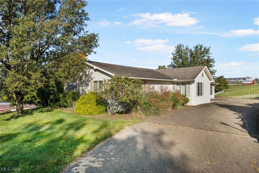 ABSOLUTE ON-SITE AUCTION, MONDAY, NOVEMBER 6TH at 4:00 PM. As a savvy business owner, you understand the paramount importance of having a location that is not only easily accessible but also highly visible to your valuable customers. We have a remarkable opportunity for you right here in Walnut Creek, Ohio. This versatile property offers a prime location with frontage on SR-39 and CR-145, ensuring your business will thrive in this strategic setting. Your potential gains from this opportunity could be far more enticing than you might imagine, and we invite you to explore further. You will get to set the price!!!
Parcel #1: Office Building on 1.33 Acres built in 1971: This office space comprises over 2,300 square feet and includes five offices, a reception area, a conference room, a kitchen, two bathrooms, and even a basement. All city utilities. This property has the potential to be converted back into a residential home.
Parcel #2: Building lot on 1.38 Acres. This plot of land provides ample space to use used for residential and or commercial purposes. All city utilities available at the road.