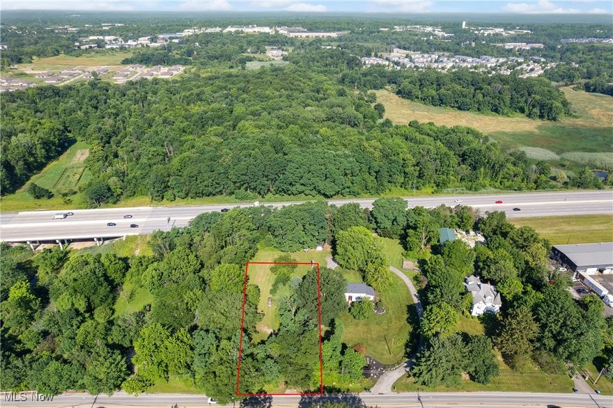It is tucked back behind the tree line and nice lot to build. There was a house on this property before. Water and sewer available from the street. All information is deemed to be accurate by the seller.