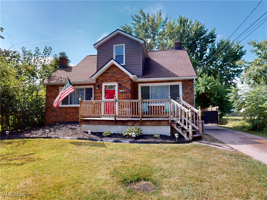 Lovely bungalow located in Eastlake that recently became available. This charming home features four well-sized bedrooms, one and a half bathrooms, and a partially finished basement that offers versatile additional living space, complete with a bar area perfect for entertaining. The exterior boasts a private, fenced-in yard with a patio, ideal for outdoor gatherings. You'll also appreciate the spacious two-car garage, which provides ample storage and a convenient loft area, along with a large, relaxing front porch perfect for unwinding after a long day. Recent upgrades to the property include a newer roof and fresh paint throughout, ensuring a move-in ready experience. Inside, you'll find a spacious kitchen with plenty of cabinet space for all your culinary needs, a formal dining room perfect for meals, a cozy fireplace for cooler evenings, and an extra bonus room that can be used for a home office, play area, or whatever suits your lifestyle. For your convenience, all kitchen appliances are included with the home. This property is conveniently located, offering easy access to schools, shopping centers, local parks, and a variety of restaurants, making it an ideal choice for comfortable and convenient living. Please don't hesitate to let me know if you have any questions about this wonderful home or if you would like to schedule a private viewing.
