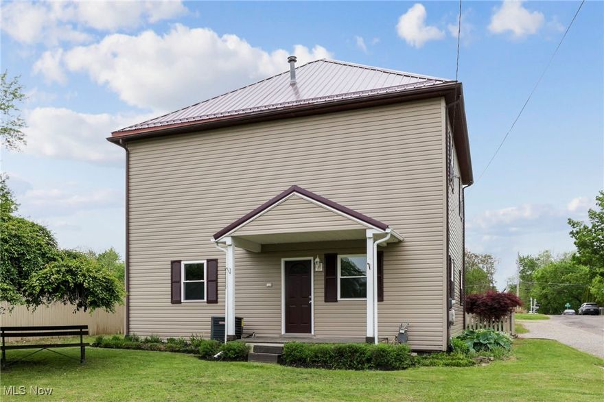 FULLY REMODLED and ready for its new owners! This home has been completely updated from top to bottom with new metal roof, siding, windows, HVAC, doors, flooring, paint, bathrooms, kitchen counters, appliances, and more! The main level of this home offers a large open ktichen, spacious living room, half bath, and a flex space that could be used as a home office or walk in pantry. Upstairs you will find 4 generous bedrooms with ample closet space, a full bath, and laundry located convieniently nearby. A bonus feature is the large corner lot that is fully fenced in for added privacy including a large storage shed (also with new matching siding). Ample space for parking both outside the fence and inside the fence with a gated entrance. Nothing left to do on this one besides move in! Schedule your showing today before it's gone!