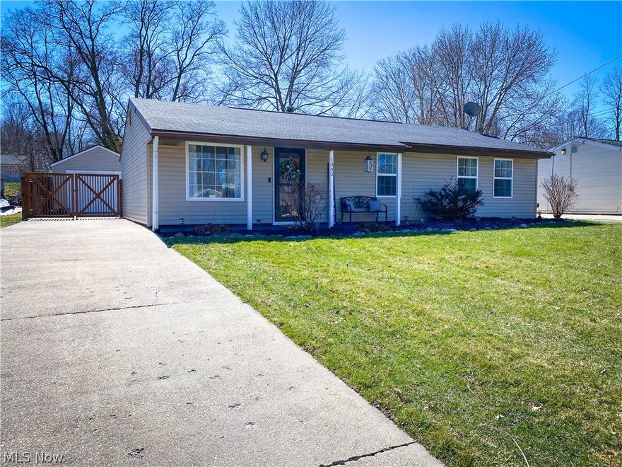 One story living! 3 bedroom/2 full bath ranch style home full of updates! Desirable open floor plan. A full house renovation was completed a few years ago! Open concept living area to the eat-in kitchen with a peninsula, ample cabinets & counter space. Appliances included! Down the hall you'll find 3 bedrooms & 2 full bathrooms/laundry area. Updates include--- A/C & Furnace (2018), HWT (2018), Windows, Siding, Doors (interior & exterior) Drywall, Trim, Fixtures, Kitchen Reno, Bathrooms & Flooring (2016). The nearly a quarter of an acre backyard boosts a large patio, storage shed & a fire-pit. Fully fenced in private yard! One car garage! Nothing to do besides move right in! Conveniently & centrally located near I-76, KSU, NeoMed, Shopping, Restaurants & more!