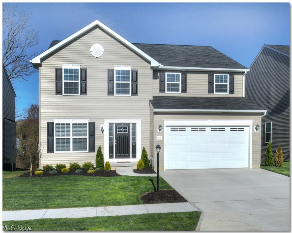 Stunning & impressive 4/2.5 +office on 1st flr +loft on 2nd colonial, in very desirable "Herrington Place." Welcoming entry leads you to an open & airy living/dining w/lrg windows, upgraded light fixtures thru-out, pottery barn colors, espresso wd flrs on 1st flr. Office on 1st w/berber carpet. Chef Dream eat-in kitchen for all your entertainment needs has 36" espresso cabinetry, granite countertops, smoky polished tiles to ceiling, S.S appls, under/over mount lighting, island & walk-in pantry. Kitchen opens to beautiful family rm, w/stone gas frpl. Sliders lead to 12x16 wd deck overlooking a wooded private oasis. 2nd flr features mast bdrm w/oversz cust walk-in closet, glamour bath w/soaking tub, shower & raised granite counters. +3 bdrms, w/fans, beber thru-out. Open loft area & laundry rm complete the 2nd flr. The walk-out basement is 8' upgraded ceilings, w/sliders & is plumbed for a full bathroom. Quality craftsmanship thru-out. Own this " 1 year young" Home. Shows better then