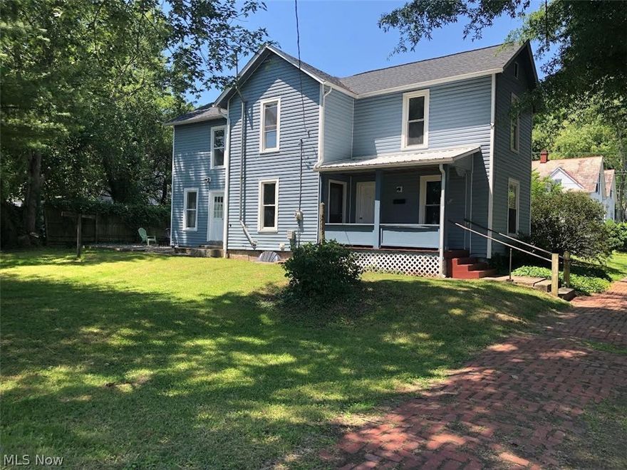 Wow!  You won't believe the transformation--This 3 bedroom, 1.5 bath home is move in ready.  Located on a quiet, dead-end street with a view of the river from your front porch and easy access to river park and downtown Marietta.  Updates include dual high efficiency electric furnaces and central air conditioners in 2022, roof 2020, newer vinyl siding, gutters and downspouts, new graveled patio area, lots of parking with potential for driveway, garage or shed, all newer windows and doors.  Other amenities include first floor laundry, eat-in kitchen, freshly painted interior, original hardwood floors, new carpet, new ceiling fans, and new toilets.  Come see for yourself!