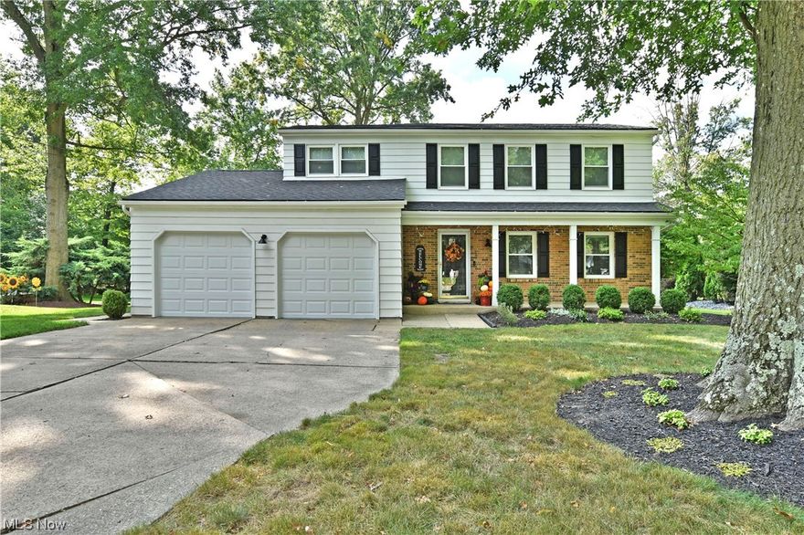 Beautiful home in desirable Boardman neighborhood by Mill Creek Park! This 4 bedroom 1.5 bath home is expertly designed, meticulously maintained and sure to impress! The welcoming front entry leads to a large living room with original floors and a formal dining room open to the updated kitchen with peninsula bar seating and equipped with stainless steel appliance package. Off the kitchen is an updated half bath and a sunken family room with built ins and fireplace! The sliding doors lead to a large back patio and an even larger park like back yard. Additional flex space in the clean, dry basement. Upstairs are 4 spacious bedrooms with hardwood floors and an updated bathroom! Many expensive upgrades/updates; Furnace/AC 5 yrs old, updated electric panel 3 yrs old, new roof 2023, sump pump and footer drain 2022 Entire interior painted in 2022, all new ceiling fans, light fixtures, electrical outlets and more!!