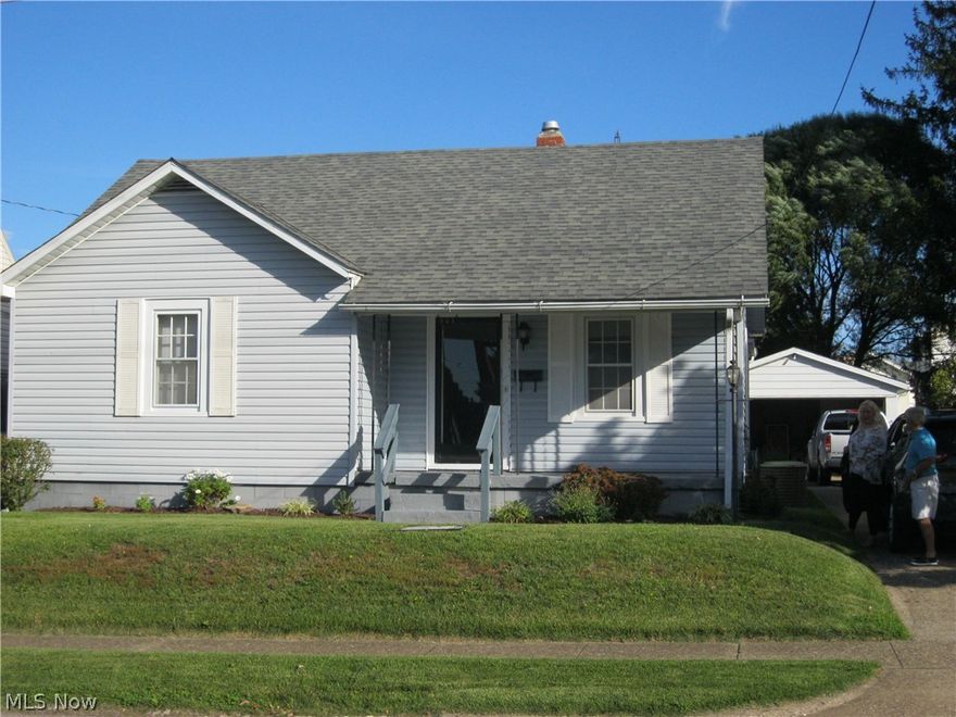 Very nice updated home in a nice neighborhood, full basement (824 sq. ft.) dry and usable for rec room man cave or other, laundry on first floor, 24 x 18 block garage with new door, new paint and interior décor, steps to 2nd floor BR are new, fenced in back yard, lots of new in house. Owner is listing agent.