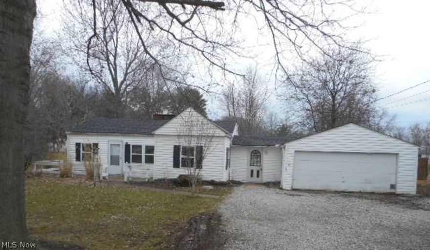 Enjoy One Floor Living In This Ranch Nestled On .71 Acre Lot! Enjoy Country Living Yet Minutes From City Conveniences! Huge Eat-In Kitchen Has Loads Of Cabinets & Counterspace and Will Delight The Cook Of The Family! Relax In The Living Room That Boasts Brick Fireplace! Full Bath With Updates Has Glass Sliding Shower Doors. Breezeway From 2 Car Attached Garage Leads To House. Enjoy Summer Fun In The Yard With Plenty Of Room For Gardening, Toys and Entertaining! Make This Your New Home Today!