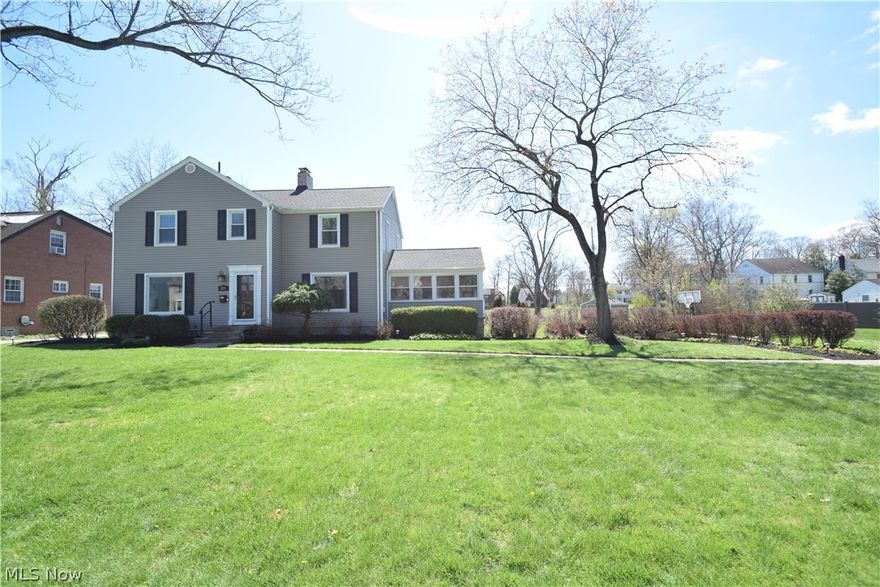 Absolutely Beautiful and Impeccably Maintained Home Located on a double sized lot! So much has been upgraded and renovated over the years, I challenge you to find something untouched! Original hardwood oak floors sprawl throughout the majority of the home.  Expansive, double pane windows throughout. Currently 3 bedrooms - with a massive Master bedroom - however the floor plan allows for 4 bedrooms if needed! Eat-In Kitchen has been completely demoed and redone to create brightness and neutrality - a lovely space to gather for meals. Siding / Roof / Windows (30 total) / Downspouts / Gutters / Reframed porch and enclosed with windows, and heating, cooling, and insulation in 2018 - All exterior doors and storm doors professionally installed in 2018 - Stamped concrete patio poured 2017 - Kitchen demoed and redone in 2019 - Electrical Panel and Whole Home Surge Protector installed in 2018 - Ceramic Tile Basement Walk-In Shower in 2021 - New Garage Door and Opener 2019 

2 parcels of land included in the sale of the home = .0356 acres total