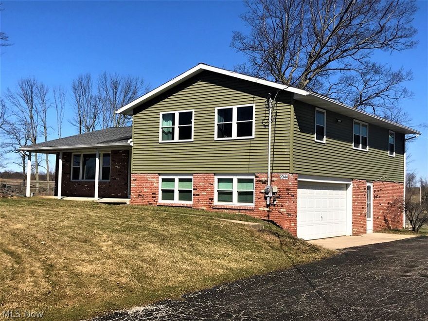 20144 Lexington Road, Fredericktown. 4 BR, 2.5 Bath, 1 Acre, Bonus 24x34 Detached Workshop. Lots of updates. In last five years: Windows, Siding, Insulation, Painting, Laundry, All 3 Baths nicely updated, Fence, Ever-Dry Basement Waterproofing. 4 Levels or zones of living space for privacy or sound proofing. Fenced in back yard. Raised flower/garden beds. Turn-Key, Move-In Condition. Very Clean. Spectrum High Speed Internet, TV & Phone. Includes an America’s Preferred Home Warranty for buyers covering most mechanicals the first year. Easy access to Lexington, Fredericktown, Mt. Vernon, Mansfield, I-71 & SR13. Fredericktown Schools. Located in Knox County, between SR13 and Yankee Street.