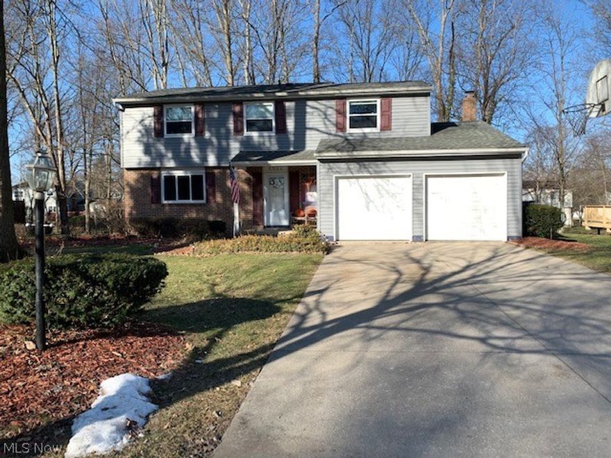 Snag you new Stow home this week! 4 bedroom home with many newer mechanicals! Situated in the popular Sherwood Acres neighborhood, this home features a fully fenced in back yard,  newer furnace and AC (2017-18), vinyl siding/roof/gutters in 2013-2015, flooring and doors in 2015, and waterproofed basement in 2020.  Just bring your paint can to paint in your favorite colors! Just in time for the summer, get ready to enjoy the sun and warmth on the massive deck, or on the lower patio, or maybe even on the brick patio in the back of the property!  There is also a partially finished basement.  It was fully finished, but when they waterproofed the basement, some of the walls were removed.  The home has a living room area up front which is currently bein used as a formal dining room by the current owner, with the dining room is being used as an office space.  A second living/family room is at the back of the house that leads to the mammoth deck.  A playground is at the end of this street for