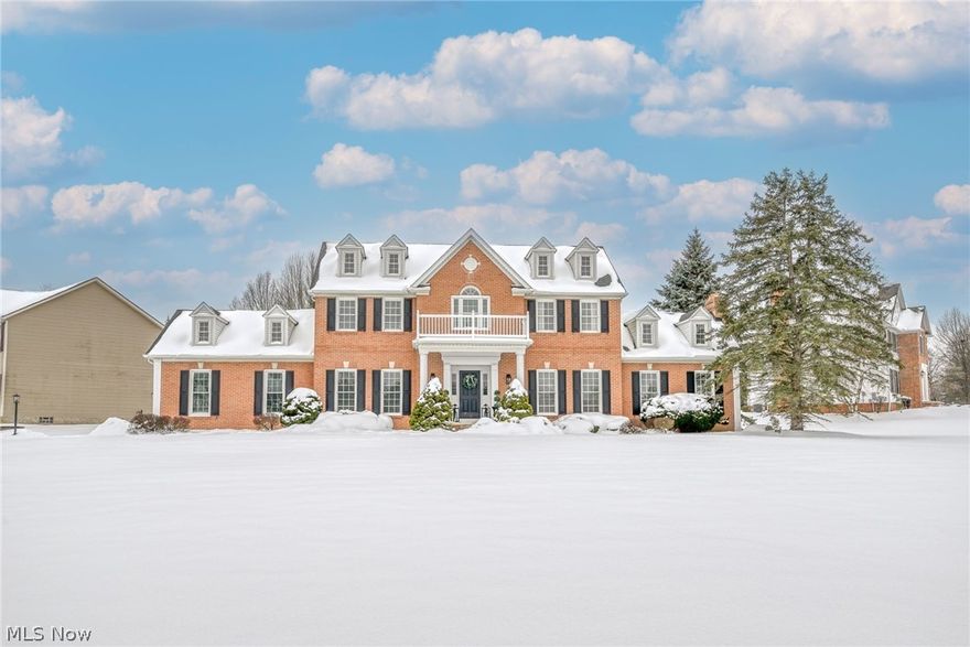 Exquisitely maintained and thoughtfully updated, this stately Colonial in Raintree Estates offers a flexible layout, abundant natural light, and numerous updates throughout. The beautiful kitchen features quartz countertops, a farmhouse sink, center island with breakfast bar, pantry, custom shiplap wall, tile backsplash, and a casual eat-in area. The kitchen flows seamlessly into the Great room, with skylights and a gas fireplace, creating a warm, inviting space for everyday living and entertaining. Just off the kitchen, the sunroom provides the perfect place to relax, then step down to the stamped concrete patio and private backyard. The first floor also includes a laundry room and half bath with updated quartz countertops. The spacious dining room and study with beautiful, wainscoted walls finish off this level.  Upstairs, the spacious primary suite features vaulted ceilings, a walk-in closet, and French doors leading to the private bath with double sinks and a soaking tub. Three additional bedrooms and a full bath complete the second level. The finished lower level adds even more living space with a large recreation room, additional finished area ideal for hobbies or play, a workout space, and plenty of storage. Major updates include a renovated kitchen, roof replacement,  updated windows, LVP flooring on the main level, newer carpet upstairs and in the lower level, stamped concrete patio and walkway, custom blinds, new light fixtures, sunroom flooring, radon mitigation system, and more (See Supplements). Why build when you can move right in! Near schools, shops, parks, and restaurants. Situated between Prestwick and Raintree Golf Courses and near schools, shops, parks, Route 77 and restaurants. You don’t want to miss this beautiful home.