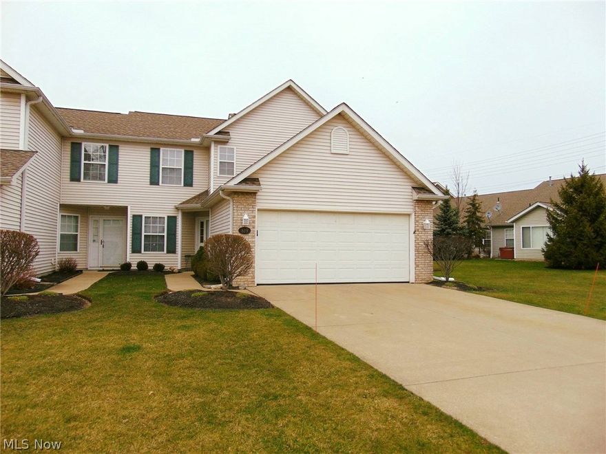 You have Waited and here it is, 3 Bedroom 2.5 Bath 2 Car Garage Condo. The first floor offers a 1st Floor Master with Large Walk In and Master Bath, Great Room with Gas Fireplace that walks out to the patio and lots of space for activities, , First Floor Laundry, Extra Closet Space, Large Eat In Kitchen and a Dining Area and additional Bath. Journey Upstairs and you will be surprised to find Two Large Bedrooms with Giant Closets, A Large Walk In Storage Area with Shelving, and A Nice Warm Family Room. Close to the Grand River and Yacht Club.  Condominium is well cared for and maintained. A great place to call home!