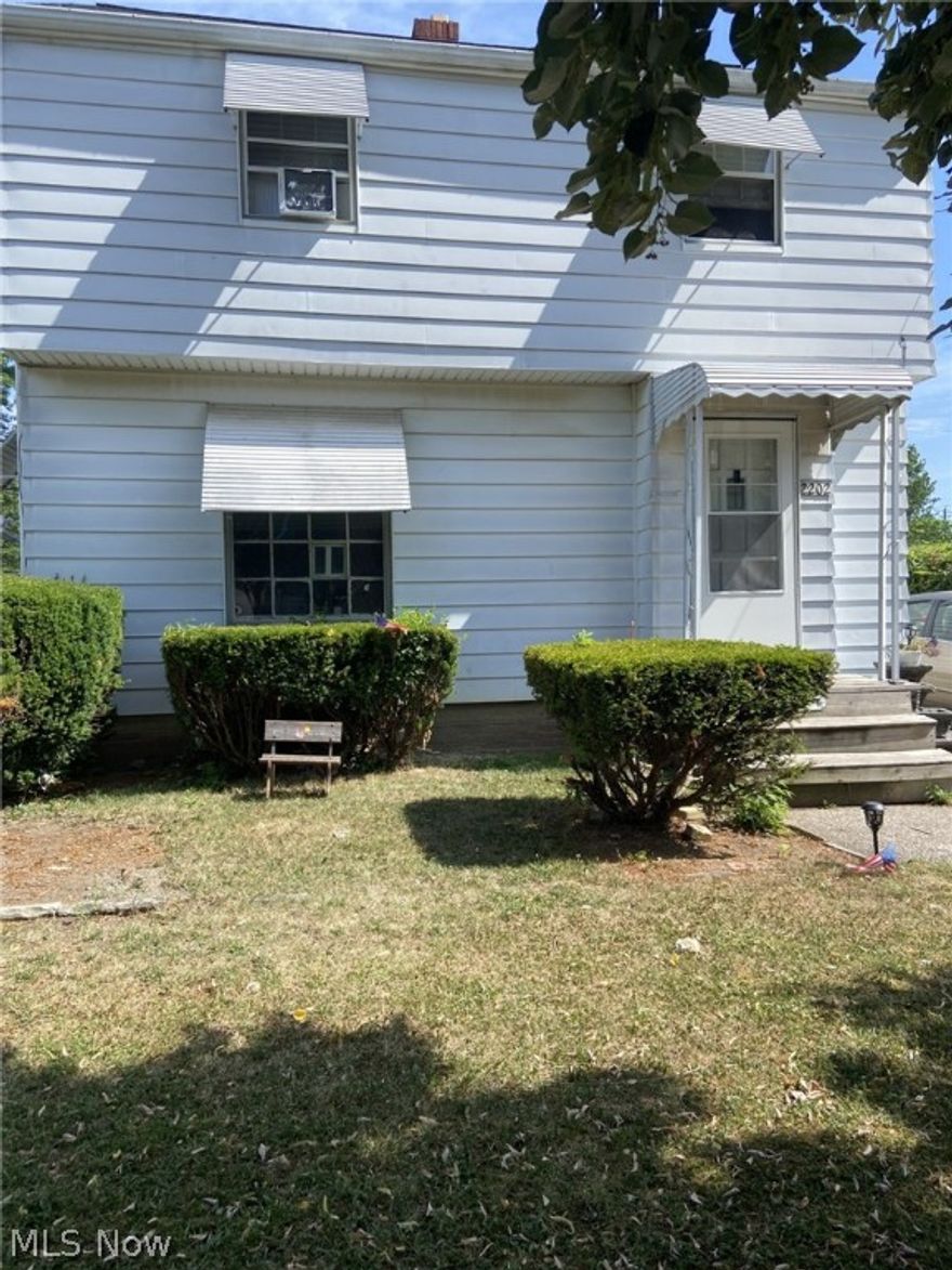 3 bedroom colonial, living room, kitchen, dining room. One bath.  Additional room in basement. Roof 7 years old. Furnace & hot water tank about 3 years old. Basement windows updated. Needs work.