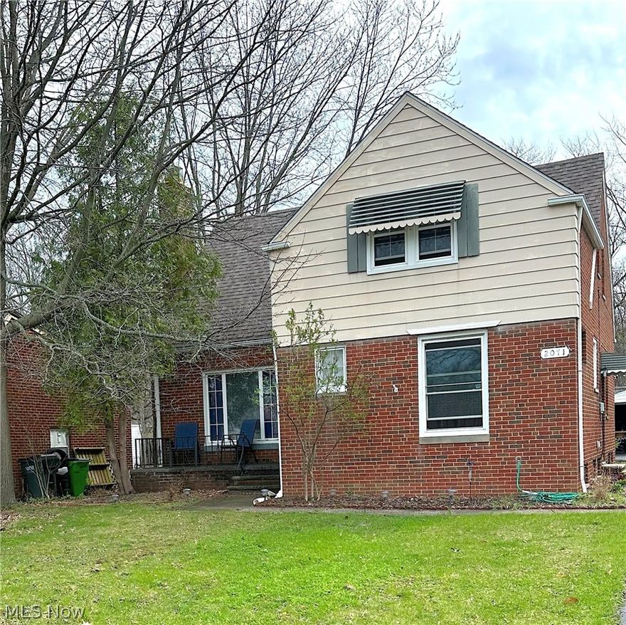 Welcome home in beautiful South Euclid. This house has been meticulously maintained by seller and is freshly painted while featuring sublime original hardwood floors. The house features four generously sized bedrooms and two and a half bathrooms. Eat in kitchen is roomy and spacious. There is a huge paneled recreation room in the basement and a half bathroom. Two car detached garage with electric openers for your convenience. Enjoy a rear sunporch with separate entrance to large bedroom.  Please note - seller has never used fire place as it is decoratively painted.