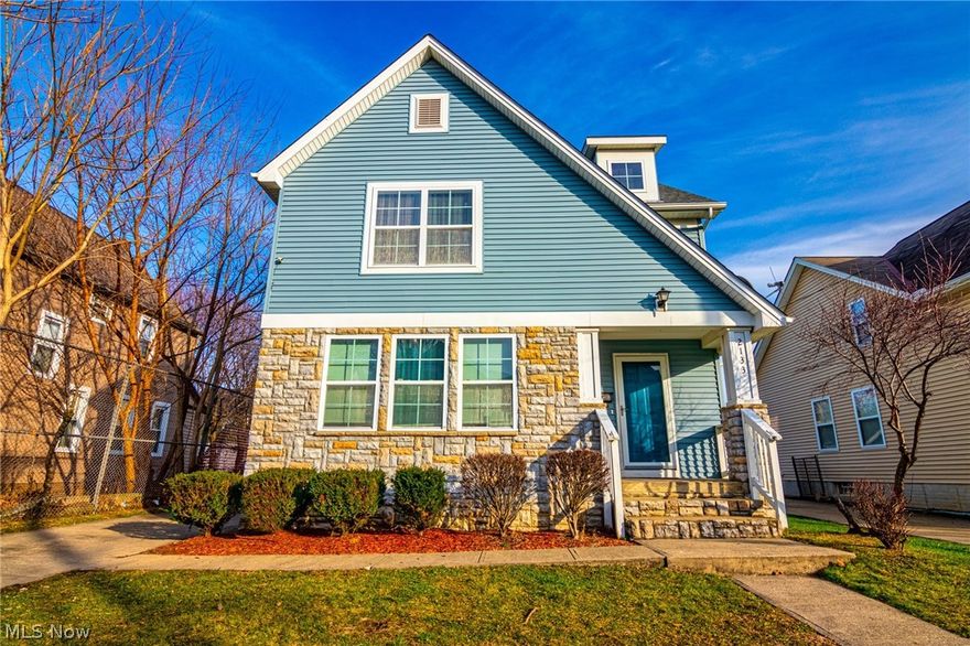 This newer constructed 3 bedroom, 2 and half bath with full basement features a spacious open floor plan with 2 bathrooms that have been beautifully updated in May of 2020, also a brand new roof on the Home and the garage with a transferable warrantee! Master bedroom features a master bath and walk-in closet and an additional walk-in closet located in the basement! This home is located close to Downtown Cleveland, Lake Erie, Edgewater Park, Ohio City and more!