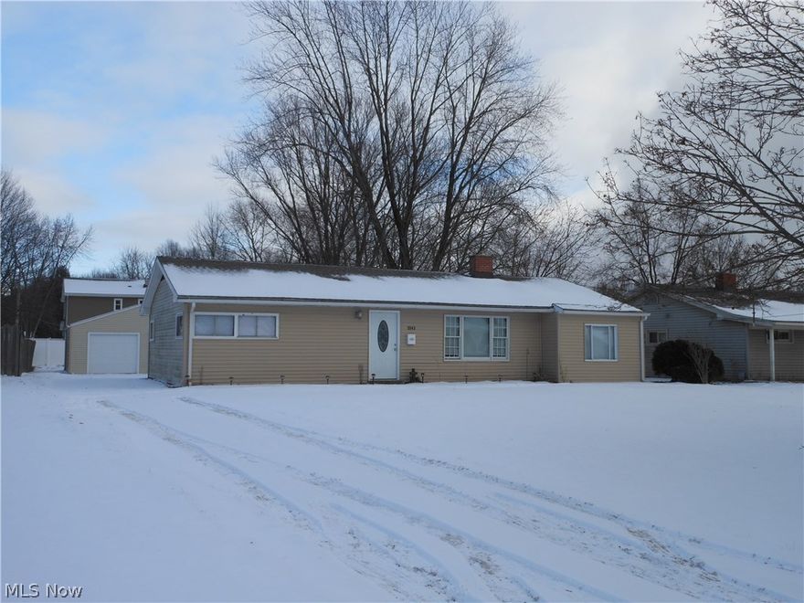 This attractive home has been completely remodeled, updated & painted throughout.  It feels like a new home.  There are 4 bedrooms, a spacious Living Room with a new picture window, wood burning fireplace, 2 coat closets & beautiful wood laminate flooring.  The kitchen has a vaulted ceiling, newer cabinets, stainless steel appliances & wood laminate flooring. The bedrooms all have newer carpet. The 4th bedroom could be a Family Room or office.  The bath has been all redone w/tile shower/tub combo & tile flooring. Outside there is a 2 Car Detached Garage, covered back porch & a partially fenced in backyard.  Updates include: Siding & doors, plumbing, electrical, newer Furnace & Hot Water Tank, & newly insulated attic. Roof 5 yrs. Utilities per month at 75 degree setting are electric $50, gas $60-$82, & water $50.00. Washer & Dryer excluded. Showings for pre-approved buyers only.  All offers require an approval letter.  This home offers so much for the price.  Show your buyers today!