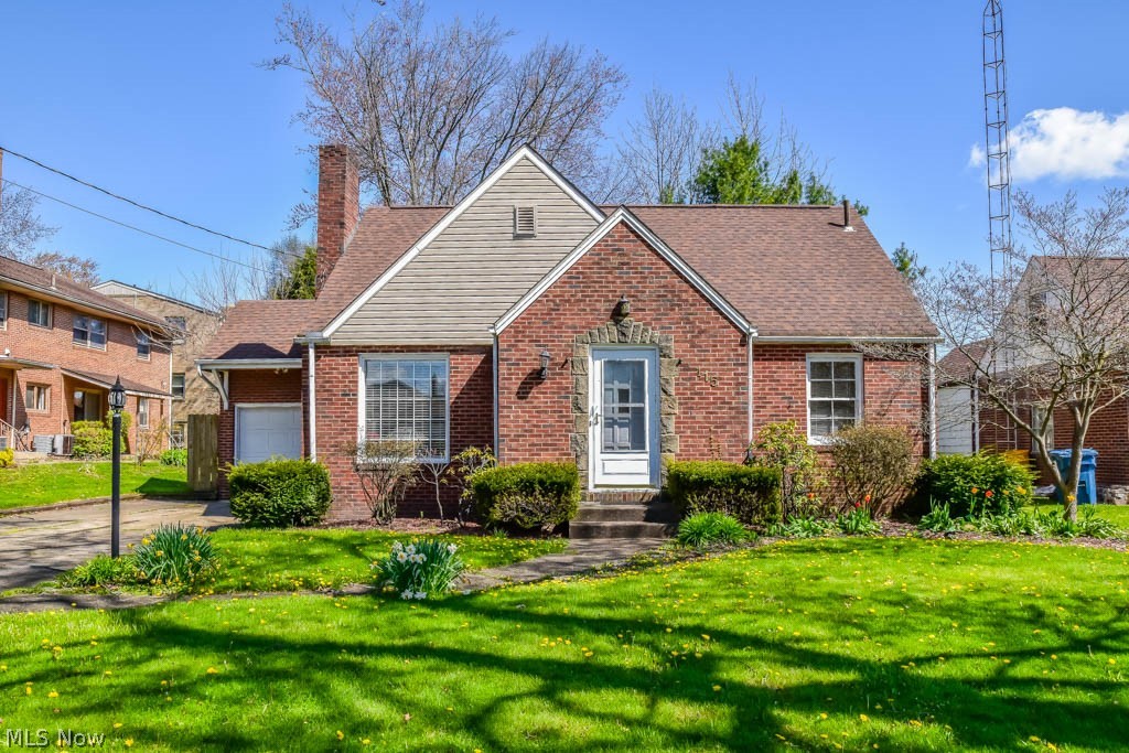 Charming 3 bedroom brick bungalow in Plain! Spacious living room offering built-in shelving and a fireplace. An archway leads to the formal dining room with hardwood floors. Crack open your cookbook in the updated kitchen with granite counters, tile backsplash, stainless steel appliances and a pantry! The master bedroom occupies the entire second floor and has 2 closets. 2 additional bedrooms on the main level with wood floors plus a full bath. Extra living space in the finished rec room on the lower level with ceramic tile flooring and glass block windows. Enjoy warm weather days from the enclosed back porch! 1-car attached garage with extra driveway parking. Come see all this home has to offer!