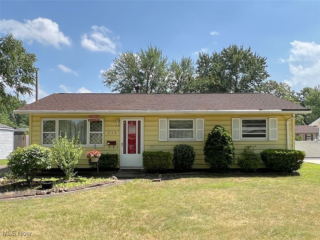 Welcome to this 3-bedroom, 1.5-bath ranch located on a quiet, tree-lined street. Home features a new roof and replacement gutters, a 2-car detached garage, and a backyard storage shed. Inside, a large front living room and a spacious family or recreation room nicely appointed in the rear of the home provides flexible space for relaxing, entertaining, or hobbies. A conveniently located laundry room off the kitchen adds everyday ease. The covered back deck with great potential is perfect for outdoor dining or relaxing to create your ideal backyard retreat. All kitchen appliances and washer/dryer stay. Come and see this one as a solid option for first-time buyers, down-sizers, or anyone looking for a comfortable home in a peaceful setting.