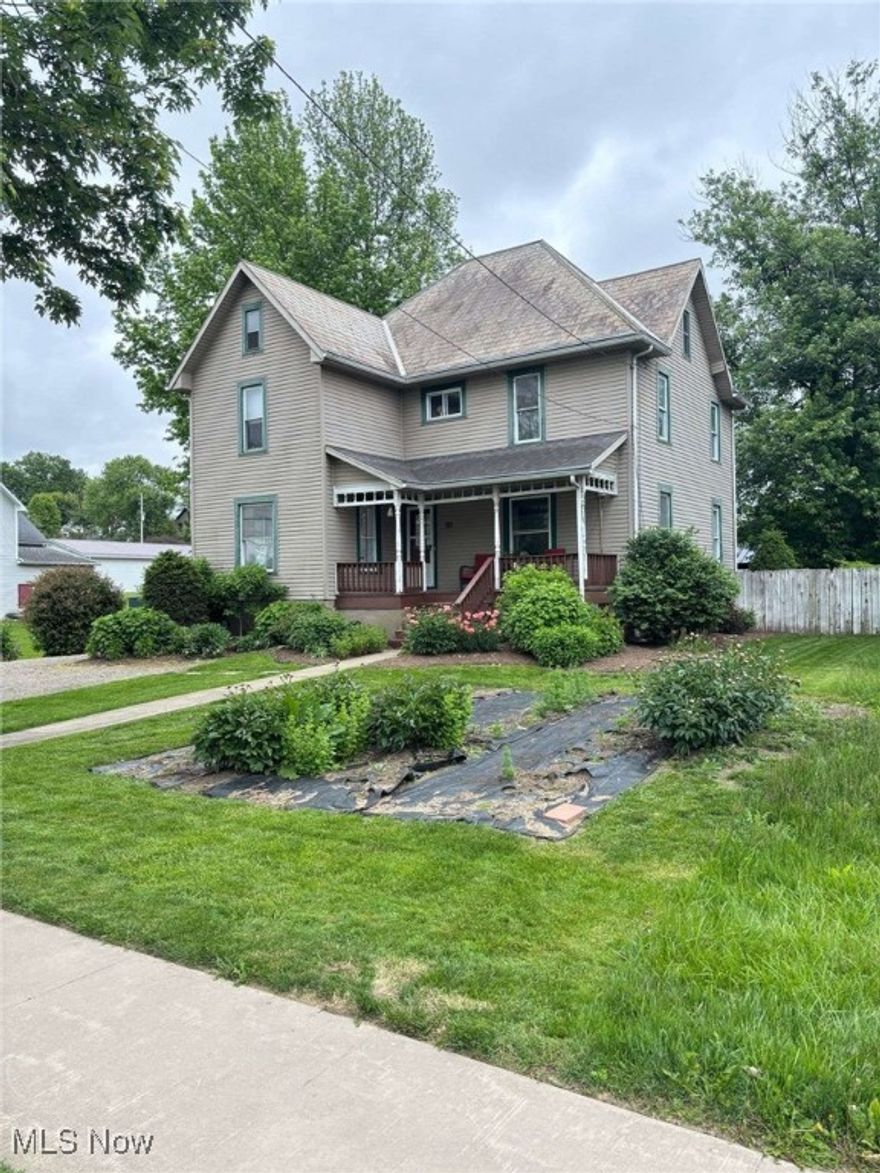 Come take a look at this 6 bedroom, 2 full bath house located in Baltic with full kitchen, dining room, and big living room area on main floor with a full bath. Upstairs there are 4 bedrooms with a full bath. The attic area also has a bedroom and storage area. There is also a full basement space with a hookup for washer and dryer. This property has a beautiful backyard with raised garden beds and a greenhouse to start your own plants and a 19’x32’ beam framed pavilion for all your backyard BBQ parties.