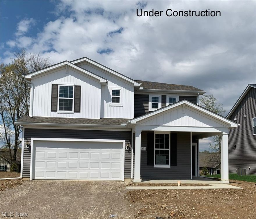 ESTIMATED COMPLETION BY THE END OF MARCH.This is an amazing new 4 bed 2.5 bath home in Parkside.The gourmet kitchen has built-in sSS gas appliances, 42'' white landen maple cabinets, steel grey granite counters, pendant lighting & a tile wall backsplash.The owners bath has 35'' cabinets, thin quartz counter, dbl bowl sinks, enclosed toilet room & a tile shower wall.An add'l 3 beds, a full bath with dbl bowl sinks, loft & a laundry complete with utility sink round out the 2nd level.An eating space off the kitchen, a cozy great room, a flex living space, planning center & a 2 car garage are all located on the entry level.Parkside is located just minutes from shopping, dining & entertainment options.Put this home on your must see list.Interior photos are of a model, not actual property