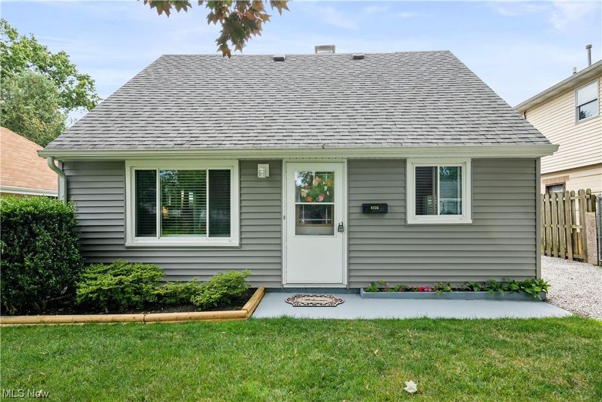 Welcome home to this well-maintained adorable Bungalow in Mentor. Located just off of Lakeshore Blvd, near restaurants, parks, and more! Once inside, you'll notice the beautiful hardwood floors, spacious kitchen with stainless steel appliances, and laundry area. Upstairs, you'll find two spacious bedrooms and a full bath! Enjoy the privacy of your backyard with a full privacy fence and above ground pool. Newer roof, siding, and windows! Make your appointment today!