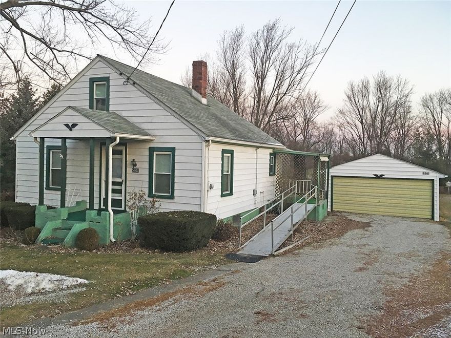 Bungalow Home W/ Double Garage - Osnaburg Twp. – East Canton Schools - ABSOLUTE AUCTION, all sells to the highest bidder on location: TUESDAY – FEBRUARY 27, 2018 – 5:00 PM - Good home with a kitchen, dining room, living room, family room w/ wood stove and picture window overlooking the backyard, bedroom, and full bath. Two rooms upstairs. Full basement w/ updated oil FA heat and central air, and 100-amp breaker electric. Double garage. Country-like setting and convenient location w/ access to RT 30. Home is ready to be freshened up. Updated vinyl clad windows. Attention investors and home buyers! Make plans to attend now! Seller is no longer able to maintain. TERMS ON REAL ESTATE: 10% down auction day, balance due at closing. A 10% buyer’s premium will be added to the highest bid to establish the purchase price, which goes to the seller. Any desired inspections must be made prior to bidding. All information contained herein was derived from sources believed to be correct. Information i