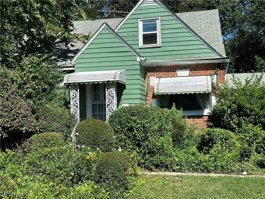 3 bedroom 1 bath Bungalow in a highly desired area in Cleveland. Needs some TLC to bring it back to life. Home is being sold As-Is.