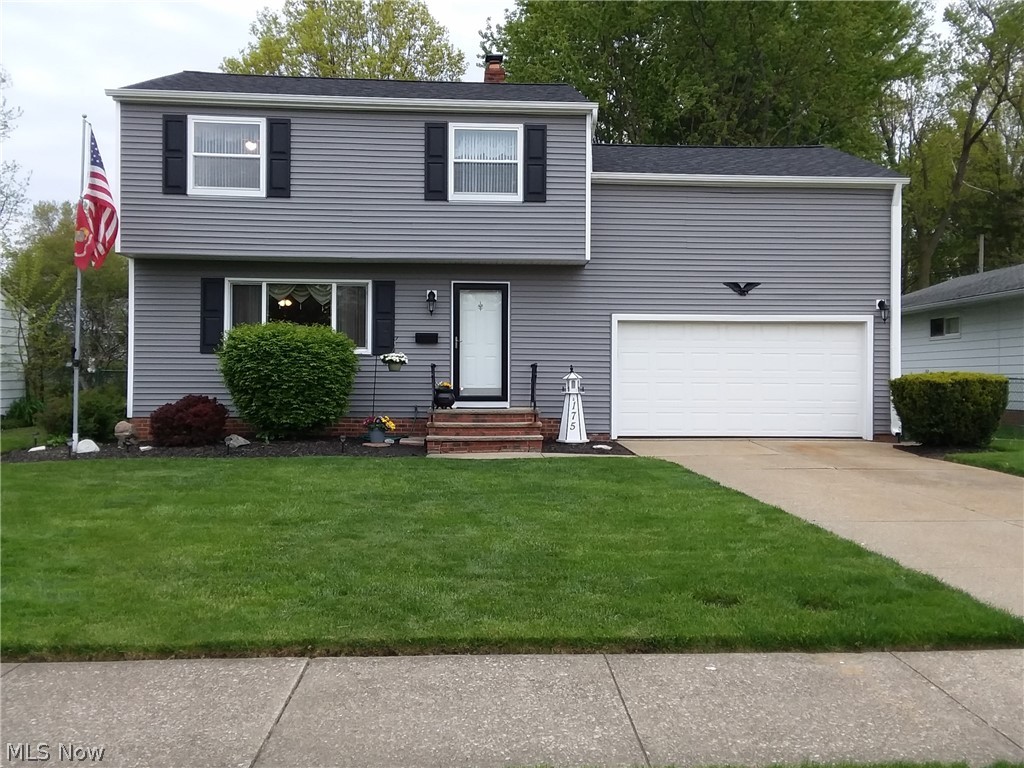 Welcome to this charming 4 bedroom 1 ½ bath Colonial home located in Eastlake less than ¼ mile from Lake Erie. A great city to raise a family with a solid school district. Featuring a New roof (2018), new siding (2018), new A/C unit (2016), Large Master Bedroom, new entrance doors(2018) and folding windows for easy cleaning just to name a few. Basement was waterproofed in 1994 that has a lifetime warranty. As you walk into the Living room you see how spacious this home feels. Looking into the kitchen you will notice it is open to the dining room which has a sliding door that allows a ton of light into the home. The sliding door opens to a beautiful backyard with a large covered concrete patio and a above ground pool for great outdoor Entertaining. Fenced in yard and a storage shed finishes out the back yard. An Added bonus is the attached 2 car garage is heated. Whole house has been very well maintained and with the finished basement you can have nice get away for an extra living room. There are also Hardwood floors thru out the house under the carpeting. Schedule you private showing now this beautiful home won’t last.