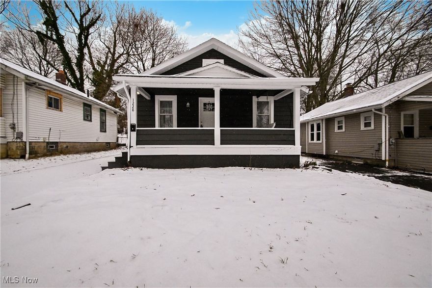 Welcome home to 1228 Arnold Ave; a cozy and 100% move-in ready bungalow in Goodyear Heights! This nicely updated home has two bedrooms, one full bath,  an updated kitchen with all new stainless appliances, new LVT flooring, new carpet, fresh paint throughout, an over sized 1.5 car garage full of shelving, shed for extra storage, and a fully fenced in backyard. Call your favorite agent for a private showing!