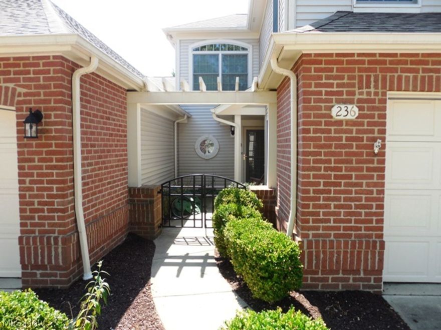 Turn Key Living at it's finest.  This beautifully maintained 3 bedroom, 2.5 bath Avon Lake Westwinds condo is the Best in the neighborhood!  Spacious Eat-In kitchen, Cathedral raised cabinets, stainless steel appliances, upgraded flooring & extra desk area. The Kitchen opens to the Family room with a gorgeous brick Fireplace,built in shelving, open windows and direct access to the enclosed Patio.  Enjoy the raised ceilings that extend from  the entry way to the formal living room and dining room, floor to ceiling windows everywhere for maximum sunlight!  Hardwood floors in foyer and 1st floor half bath.  2nd floor offers a loft area, huge master suite with luxury master bath, 2 nice sized bedrooms and an additional full bath off the halllway.   Enjoy your summers 
inside or outside with your choice of relaxing on the outside or inside patio.  Just minutes from interstate I90, crocker park and avon commons.  location, location, location.  Don't miss this opportunity for maintenance fre