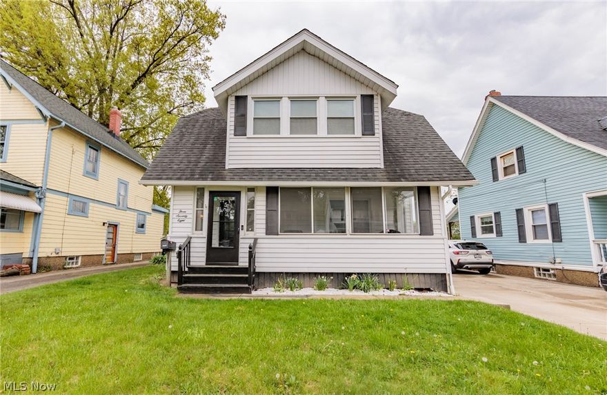 Check out this BEAUTIFULLY maintained colonial in Firestone Park! With amazing curb appeal and a back yard for hosting you'll never want to leave! Back yard is fully fenced in, with a shed and a recently painted deck. Upon entering the home, you pass through the finished front porch that leads into a refreshing open living room. Furnished with new laminate floors, freshly painted walls, and updated fixtures, the living room dining room flow seamlessly together. Off of the dining room is the HUGE remodeled kitchen with new counter tops, recently painted cabinets, tile backsplash, and stainless steel appliances. Deck is accessible from the kitchen. On the second floor, you will find 3 well-sized bedrooms. The primary bedroom even has a walk in closet with tons of lighting! The bathroom is a showstopper with its vaulted ceilings, new shower surround, vanity, and even access to a balcony! On the 3rd floor, there is additional living space attached to the 4th bedroom, perfect for an office or second living room! You don't want to miss out on this one, schedule a showing with your favorite agent today!