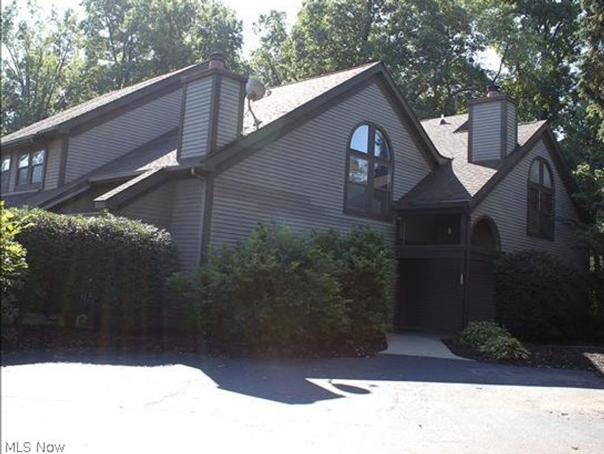 First floor ranch condo featuring 2 full baths, newer dishwasher & stove, furnace 2 years ago & air conditioning 3 years. Complex has community room & pool. Private patio overlooking trees. Move-in condition.