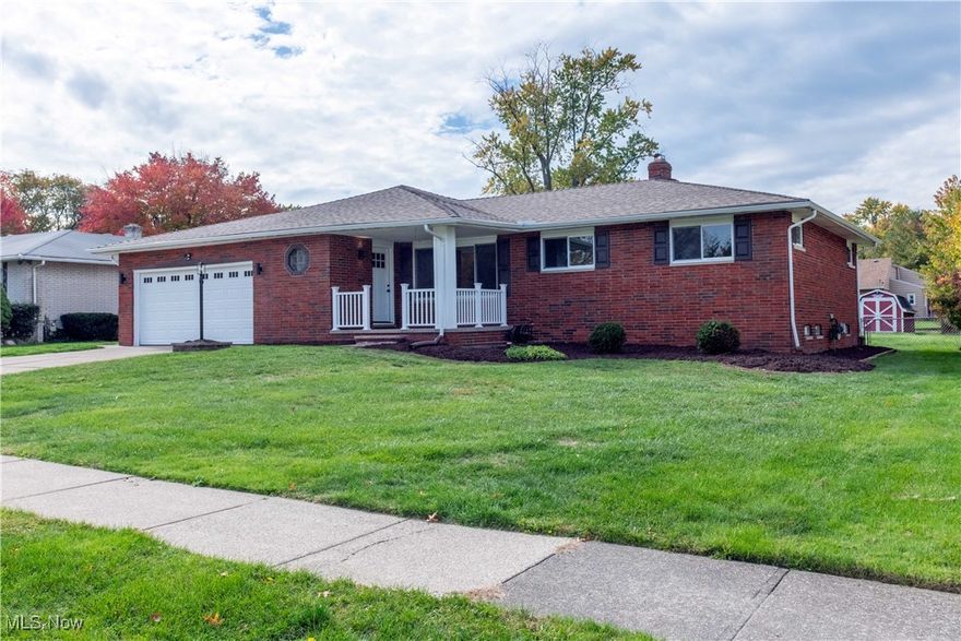 Welcome to this fully remodeled home located in beautiful community of Seven Hills. Every aspect of the home has been updated from the windows and doors to the vinyl flooring & carpeting. The center piece is the completely renovated kitchen with Shrock cabinets and new appliances to accommodate. Off the living room is the backdoor into the newly landscaped and fully fenced yard. Furnace is new and AC replaced < 4 yrs ago. The main bathroom has been updated with a new shower, vanity, and lighting. The spacious master bedroom is complimented with a full bath. The large partially finished basement has new carpet and paint. Roof was replaced 5 yrs ago with dimensional shingles and professionally installed. Location, Location, Location! This home is conveniently located minutes from Independence and downtown Cleveland.